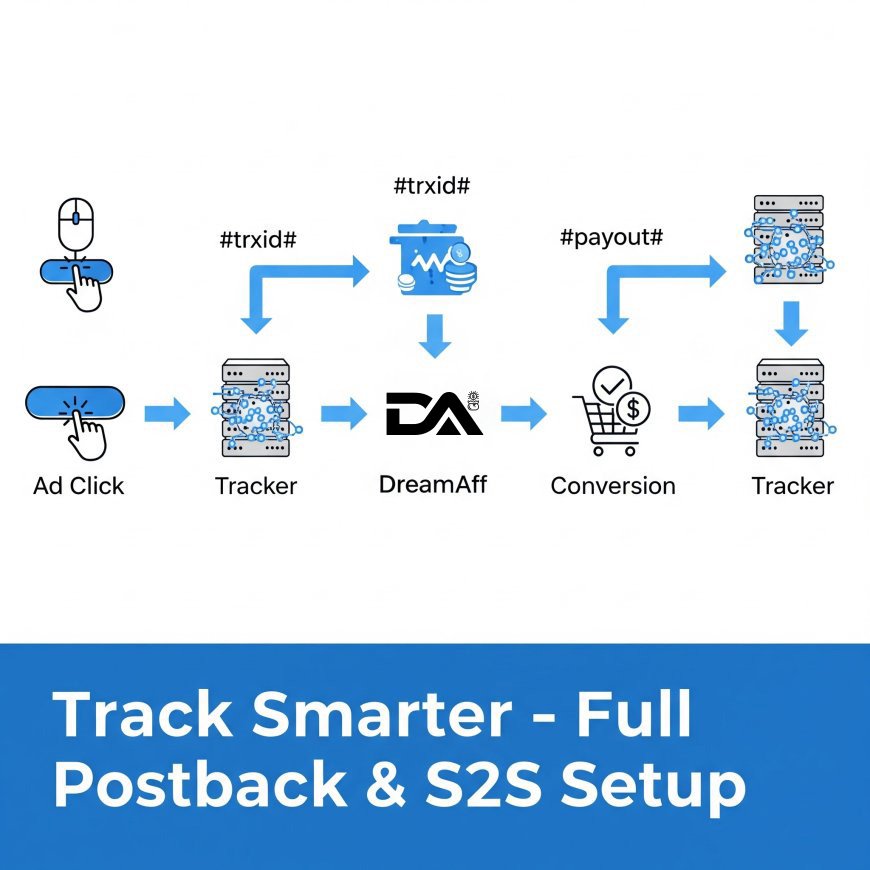 📊 Ultimate Guide to Postback & S2S Tracking with DreamAff – Track Like a Pro