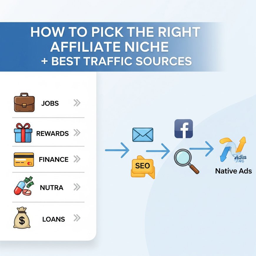 π― How to Choose the Right CPA Niche + Best Traffic Sources for Each