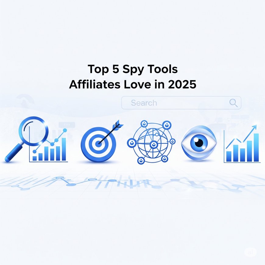 🔍 Top 5 Spy Tools Every Affiliate Should Use in 2025 (And How to Use Them Right)