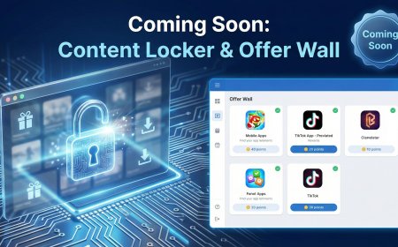 Coming Soon Content Locker & Offer Wall – Monetization Tools